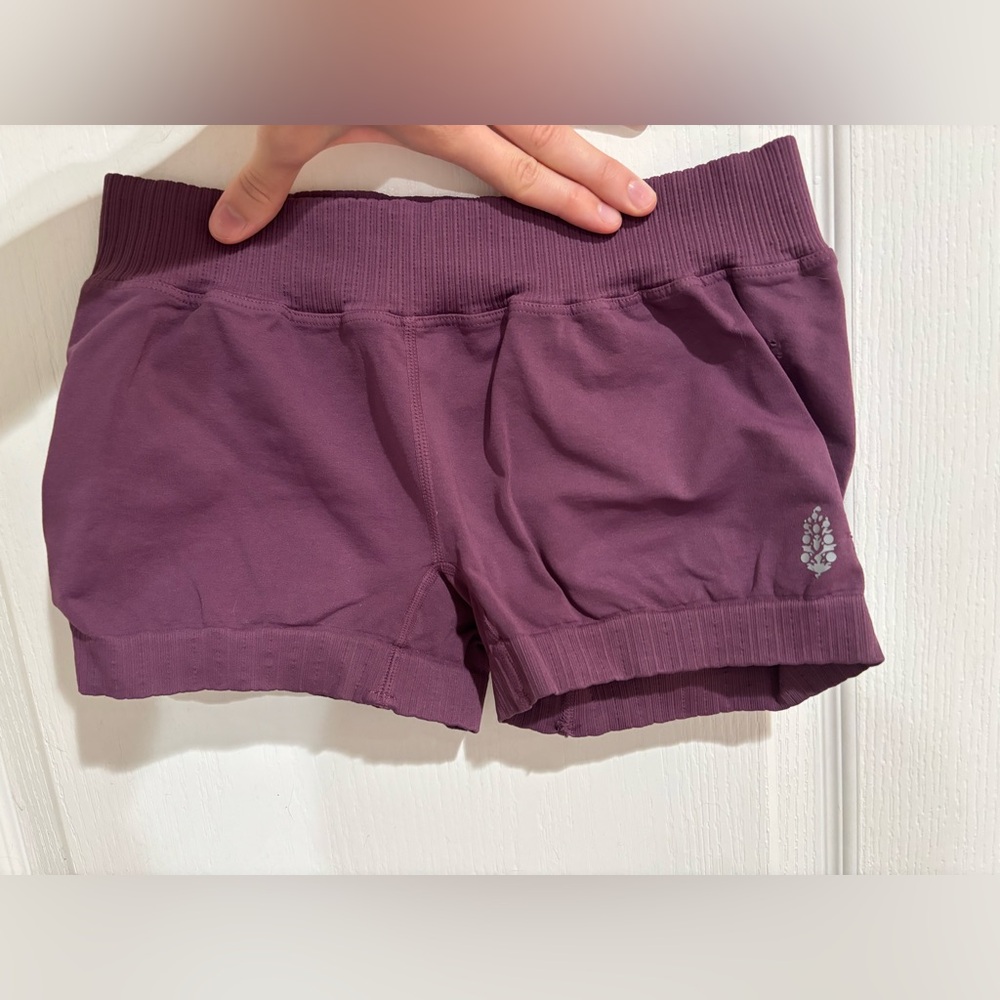 FP Movement by Free People Plum Athletic Shorts